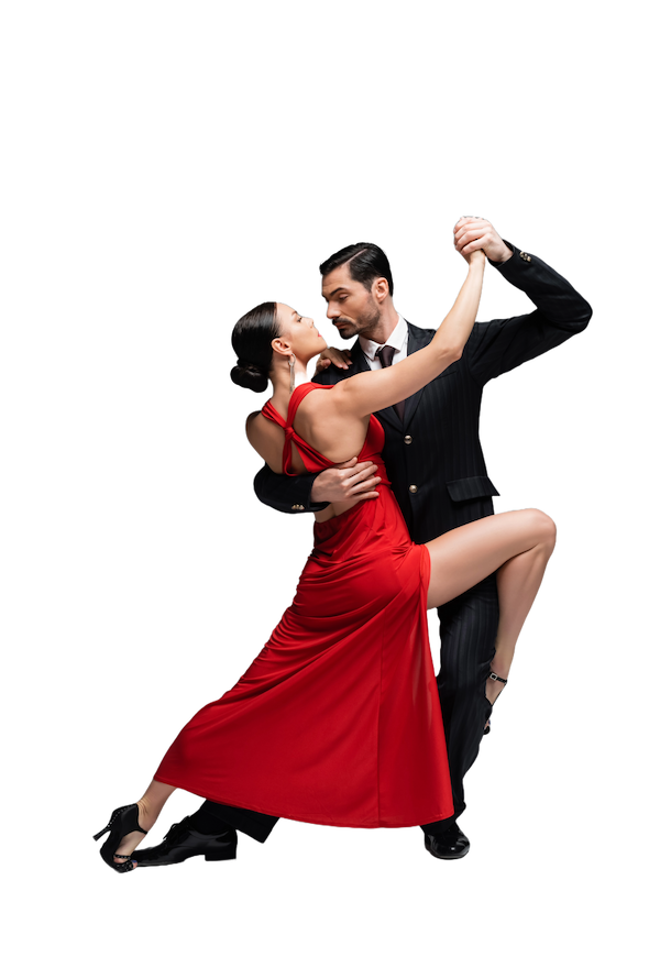 Coppia che balla insieme tango a Modena